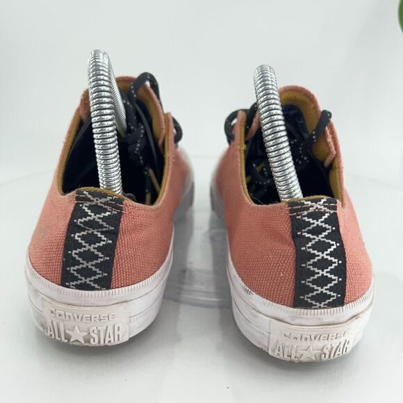 Converse Chuck Taylor Trainers Lunarlon Low Top Coral Pink Size 8.5 Sneakers - Picture 7 of 14